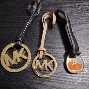 Dooney & Bourke Hang Charm And Two MK Hang Charms EUC